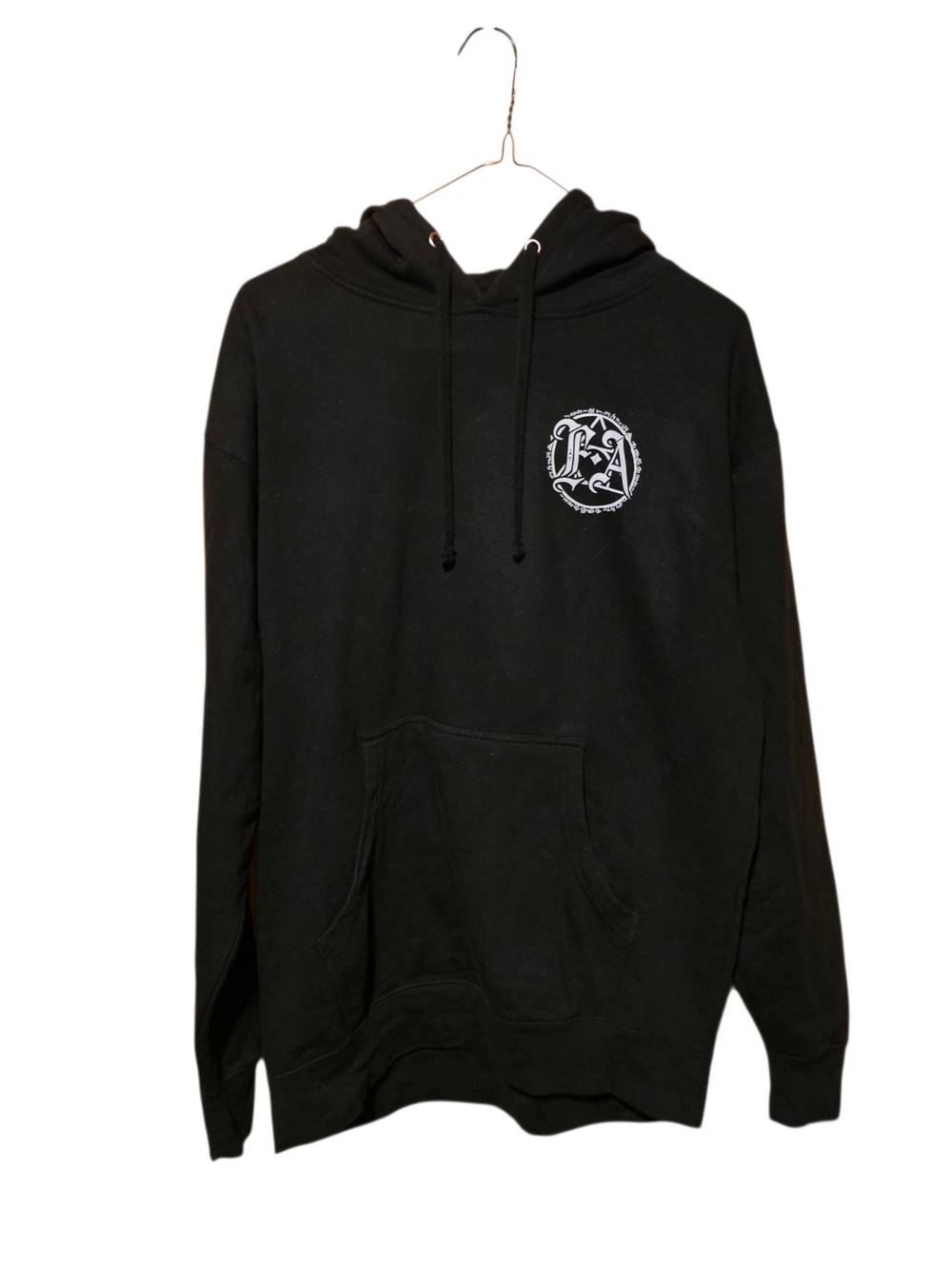Forbidden Alchemy Gothic Moth Graphic Hoodie - Women's Large - Picture 2 of 4